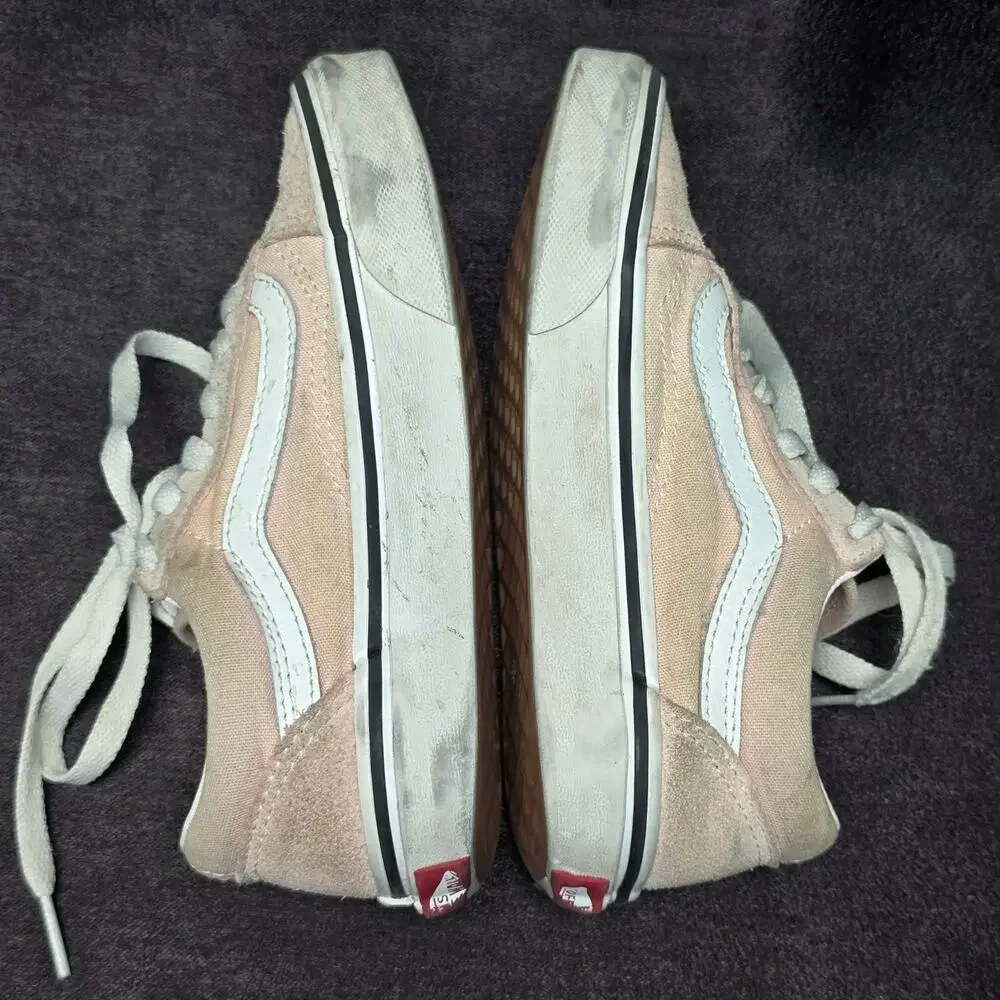 Vans pink off
